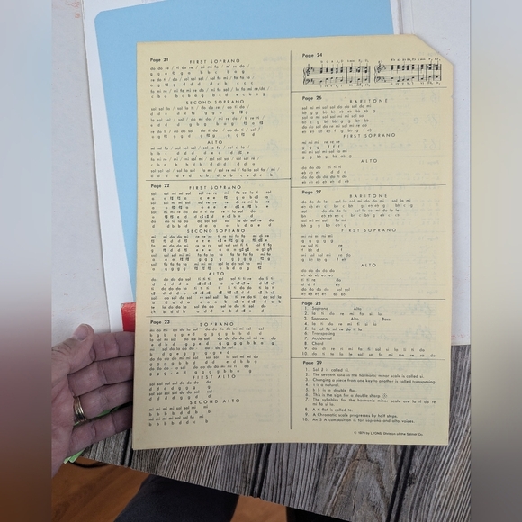 Lyons Music Fundamentals Set Of 3 Packets Of Mimio Teaching Master Copies - Picture 12 of 15